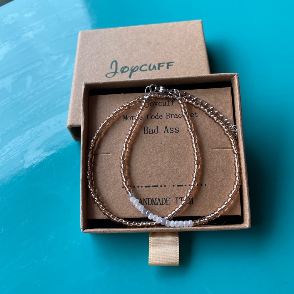 Joycuff Morse Code Bracelet